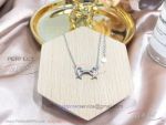 AAA Replica Tiffany Double Loving Heart Necklace - 925 Silver